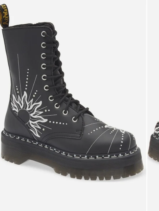 NEW! Dr. Martens Jadon Hi Solar Flare Platform Boots. Size 8 - Picture 9 of 9